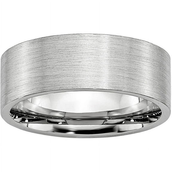 Cobalt Flat Satin 8mm Band