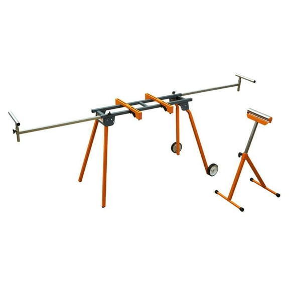 Bora Portamate Miter Saw Stand With Pedestal Roller