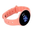 thumbnail image 4 of Reloj Digital para Niños Bling Bling Correa de Silicona Resistente al Agua Rosa Claro, 4 of 14