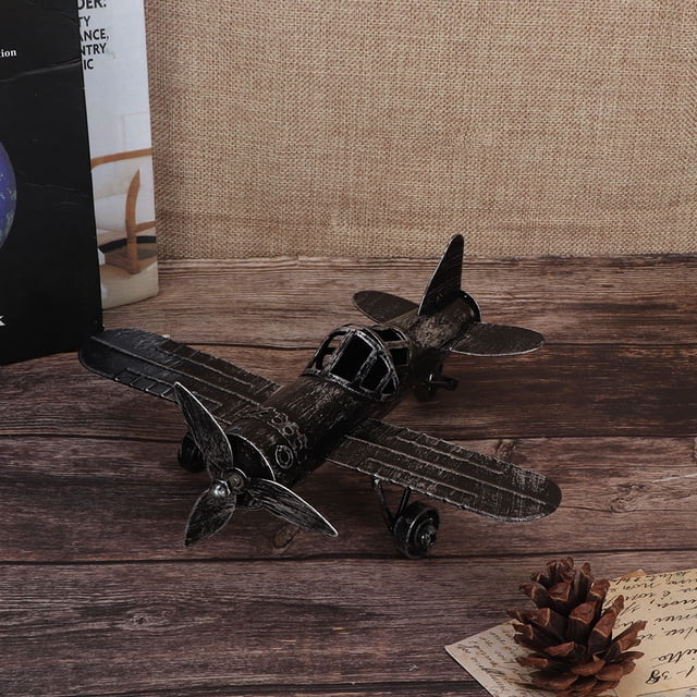 Airplane Model, Beautiful Aircraft Model Unique Iron For Gift For Kids For , Bar, Cafe, Shop Decor For Friends