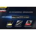 thumbnail image 2 of Combo: Nitecore P20 V2 Tactical LED Flashlight - CREE XP-L2 V6 - 1100 Lumens w/NL189 Battery, UI1 Charger +Free Eco-Sensa USB Cord, 2 of 10