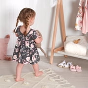 Gerber Baby Girls Short Sleeve Dresses, 2 Pack, Size Newborn - 24 Months