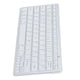 thumbnail image 1 of Teclado Inalámbrico en Español, Silencioso Liviano Liviano Silvero Blancos Blancos Teclado Inspirador sin desvío Para Vije de Negocios para laptop, 1 of 7