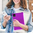thumbnail image 4 of elitegadget Case for Callsky-Tab Android Tablet, 10.1 inch Android 15 Tablet (Cpad 10) - Lightweight Protective Silicone Stand Cover + 1 Random Color Stylus (Purple), 4 of 5