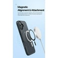 thumbnail image 2 of [PST] iPhone 16 Case, Hybrid Silicone Matte Back Cover with Magnetic (MagSafe Compatible), 2 of 5
