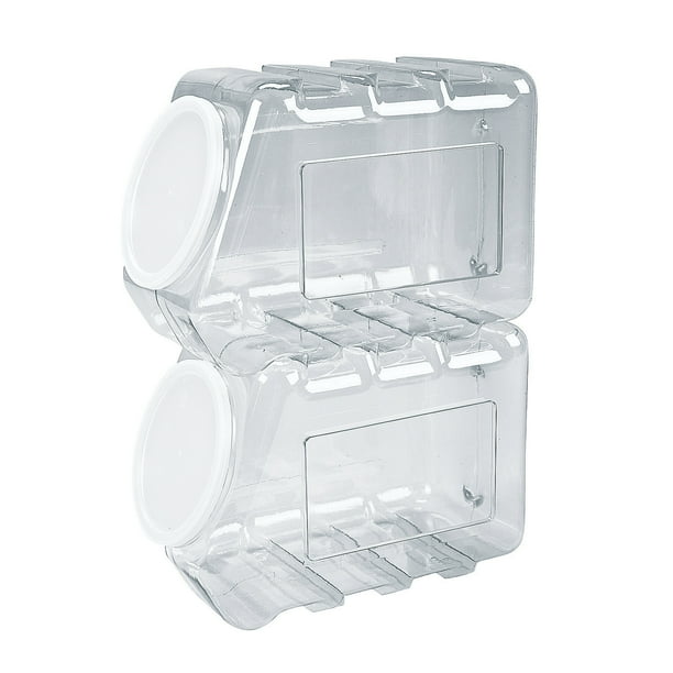 Interlocking Stacking Container W/Lid Home Decor 1 Piece Walmart