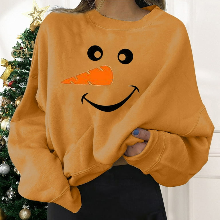 Women s Long Casual Sweatshirts for Women Sleeve Funny Print Top Hiliarious Comfy Womens Hoodie Holiday Comfy Pullovers Casual Womens Hoodies Women Sweatshirts Zip up Hoodie Dress Walmart