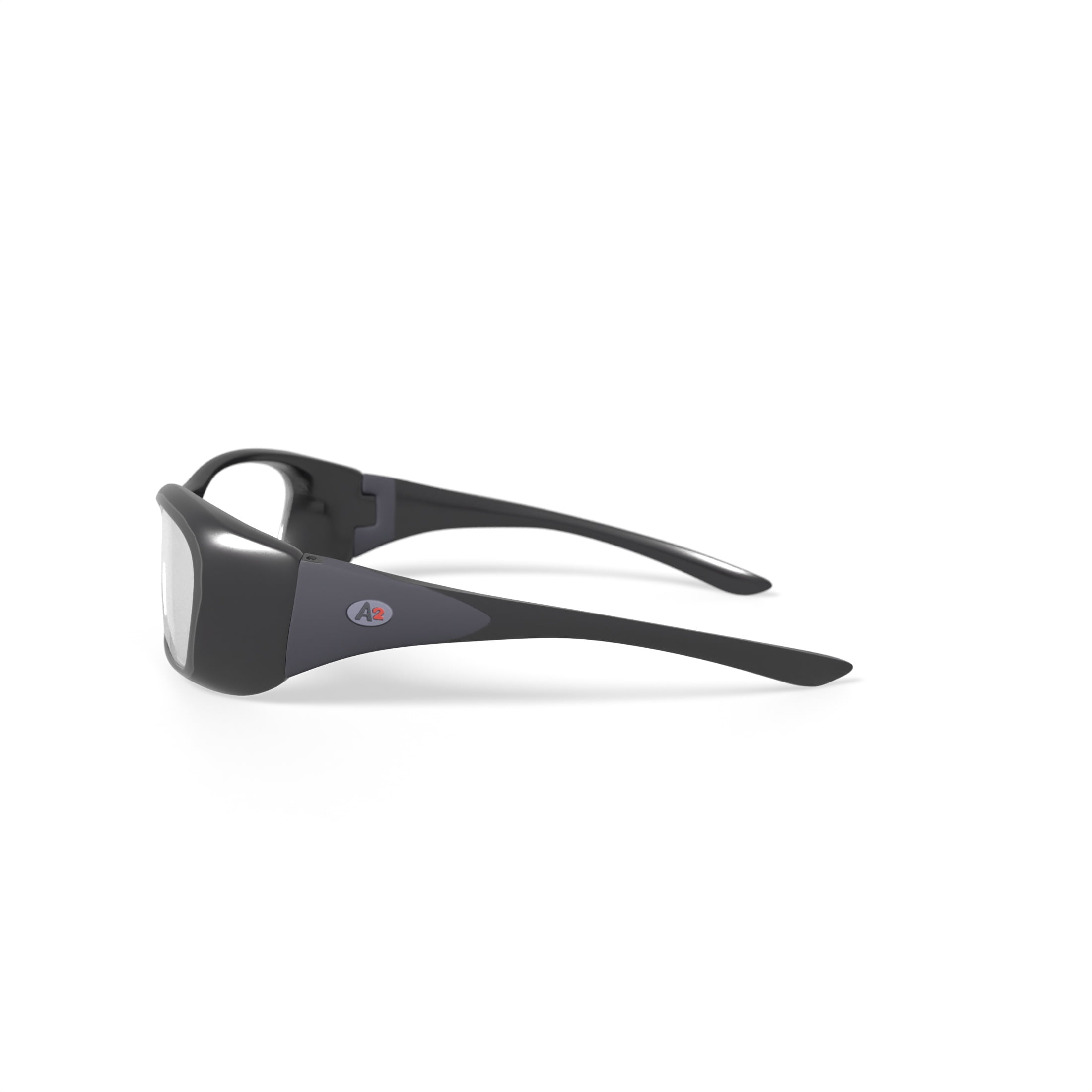 Hilco Vision A2 260 Prescription Safety Glasses, Black, OSHA
