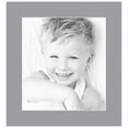 thumbnail image 2 of ArtToFrames 13x14" Silver Custom Mat for Picture Frame with Opening for 9x10" Photos. Mat Only, Frame Not Included (MAT-226), 2 of 5