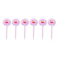 thumbnail image 3 of 6Pcs Furry Pom Ballpoint Pen Funny Writing Tool 1.0mm Refillable for Student, 3 of 11