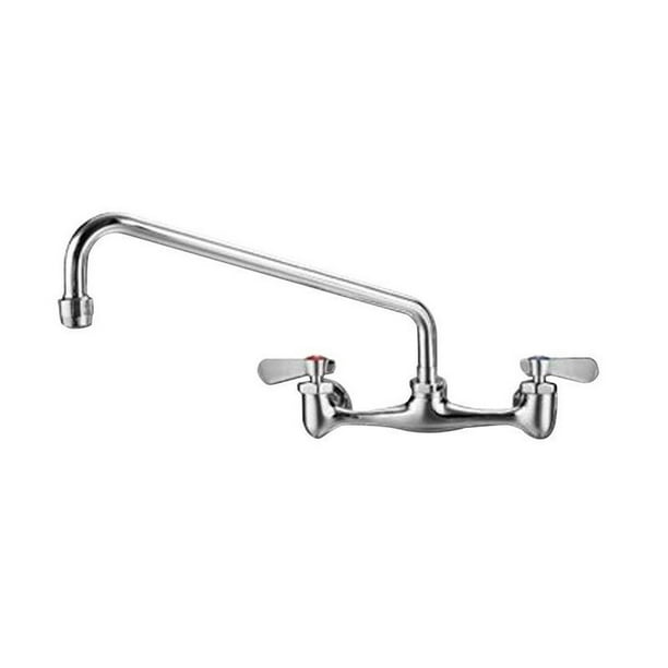 8 In Widespread 2 Handle Wall Mount Utility Faucet Polished Chrome Com - Wall Mount Utility Faucet Black 8 In Widespread 2 Handle Wall Mount Utility Faucet Polished Chrome Com - Wall Mount Utility Faucet Black