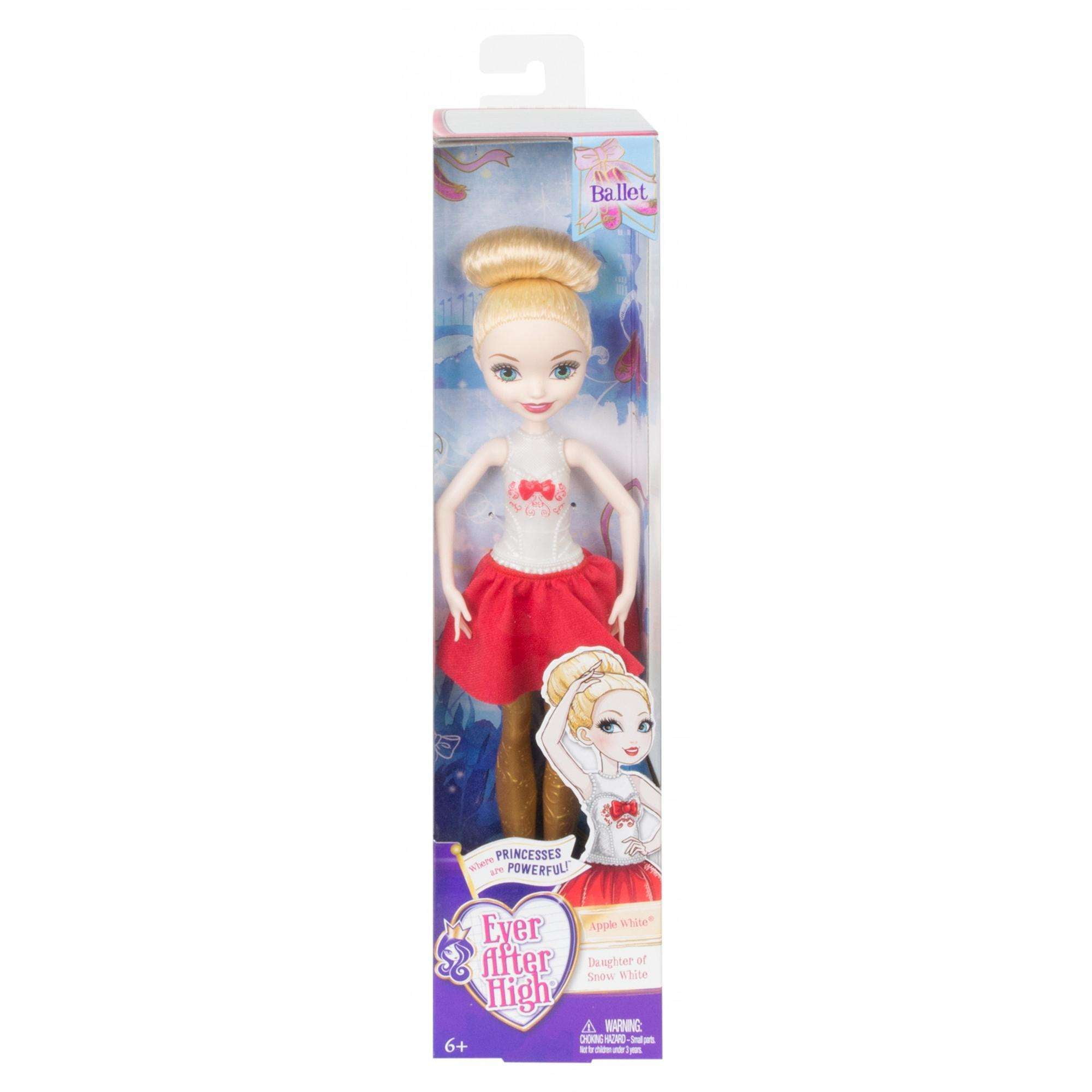  Mattel Ever After High Ballet Apple White Doll : Toys & Games