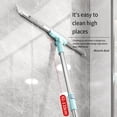 thumbnail image 4 of Clearance! Sweeper Wet Mopping Cloth Scrub Silicone Floor Squeegee with 180° Rotation and Extension for Floor Bathroom Kitchen Shower Tile Glass Cleaning One Size Multi-Color, 4 of 8
