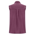 thumbnail image 5 of Womens Linen Tank Top Linen Tops For Women Summer Beach Sleeveless Tops Womens Gauze Tops Gauze Shirts Lightweight Gauze Crewneck Camisole Linen Shirts For Women Cotton Boho Tops Brick Red2 4XL, 5 of 8