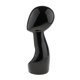 thumbnail image 4 of Resumen Elegante Cisne Cuello Maniquí Femenino Cabeza De Maniquí Con Busto Pelucas De cabellero Sombrero Joyería Exhibición Modelo Soporte Azul Negro Macarena Cabeza de maniquí profesional, 4 of 7
