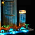 thumbnail image 4 of LIGHTAILING Led Lighting Kit for Legos  Architecture Skyline Collection: 21057 Singapore Building Blocks Model(Not Include the Building Model), 4 of 7