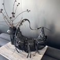 thumbnail image 3 of Bolso de hombro con múltiples bolsillos y diseño de estilo motociclista de moda americana, bolso de bolsillo tridimensional de estilo hip-hop para mujer a la moda, 3 of 4