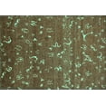 thumbnail image 1 of Ahgly Company Indoor Rectangle Abstract Turquoise Blue Modern Area Rugs, 8' x 10', 1 of 4