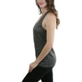 thumbnail image 2 of ToBeInStyle Women's Loose Fit Racerback Athletic Tank Top, 2 of 3