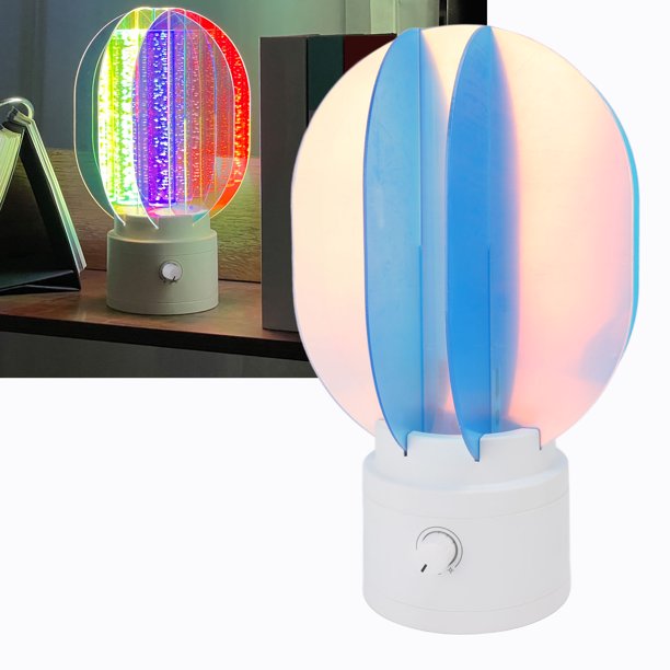 Lámpara de Noche de Mesa Portátil, Lámpara de Mesa de de 5v Sin Escalón para Sala de Estar