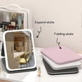 thumbnail image 5 of LED Desktop Makeup Mirror with Light, USB Rechargeable Portable Ladies Makeup Fill Light, Female Portable Beauty Mirror, 5 of 5