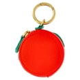 thumbnail image 2 of Free Assembly Women's Orange Coin Pouch Handbag Charm, 2 of 4