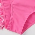 thumbnail image 5 of TOWED22 Girls Swimsuit 3PCS Bikini Sets,Adjustable Shoulder Strap Bathing Suits 5-14Y Girls' Swimwear with Cover Up Skirt(Hot Pink,5-6 Y), 5 of 5