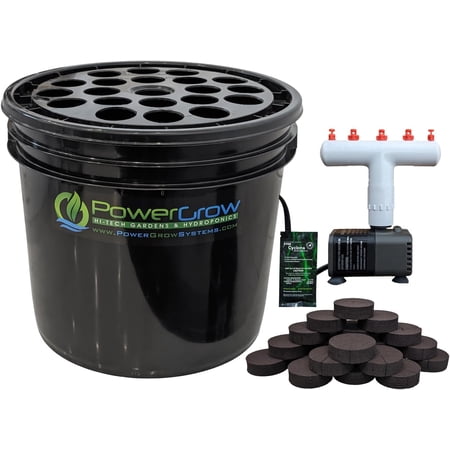 Plant Cloning Machine - Deluxe 21-Site Bucket Cloner Kit by PowerGrow Systems