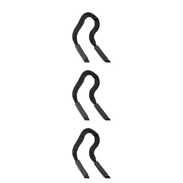 Greeniant Kayak de polietileno de 1,22 M, bote de remos de PVC, línea de muelle de Bungee, amarre para lancha motora al aire libre, cuerda Flexible, No.05 3piezas Greeniant CBP190144