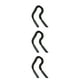 thumbnail image 1 of Greeniant Kayak de polietileno de 1,22 M, bote de remos de PVC, línea de muelle de Bungee, amarre para lancha motora al aire libre, cuerda Flexible, No.05 3piezas Greeniant CBP190144, 1 of 6