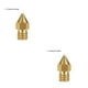 thumbnail image 2 of sweethay Boquilla de impresora 3D, cabezal de extrusión de latón, boquilla de latón portátil, hilo de impresora firme, 3mm/1.75mm Type2 NO2, 2 of 6