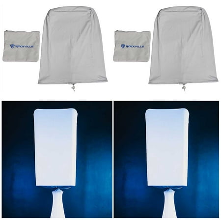 (2) Rockville RSC128W White 12 inch PA DJ Speaker Cover Scrims 4 Wedding Church Club price history on PriceWatchPro