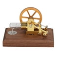 thumbnail image 4 of Stirling Engine Motor, Durable Hot Air Stirling Engine Stainless Steel Long Working Time  For Mechanical Learning, 4 of 8