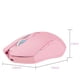 thumbnail image 2 of 2.4G Silent Wireless Charging Mouse Pink Beautiful Girl Gaming Mouse Colorful Glowing Gaming Mouse for PC Gaming Office - Perfet PINK, 2 of 4