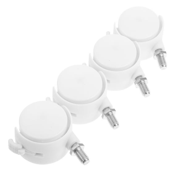 FRCOLOR 4pcs Small Wheels For Cart Plastic Wheels Luggage Wheels Replacement Wheels For Carts Table Wheels Heavy Duty Cart Wheels Replacement