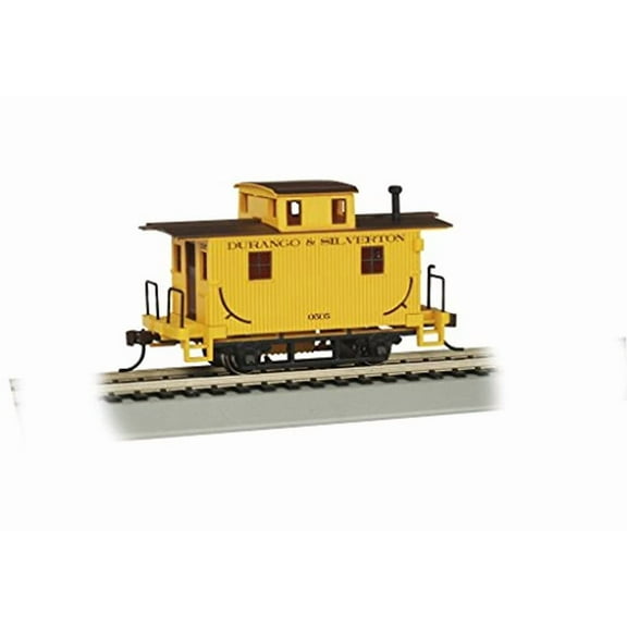 Bachmann Durango Silverton Bobber Caboose Prototypical Yellow