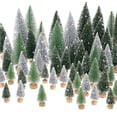 thumbnail image 2 of Decoración de árbol de Navidad Ayieyill Mini, 30 unidades con base de madera, 2 of 6