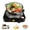 Black, variant on LUVCMFT Electric Single Coil Burner, 1000W Electric Hot Burner Portable Stainless Steel Electric Stove with 5 Level Temperature Control, for Home Dorm Office Camping Cooking (Black)