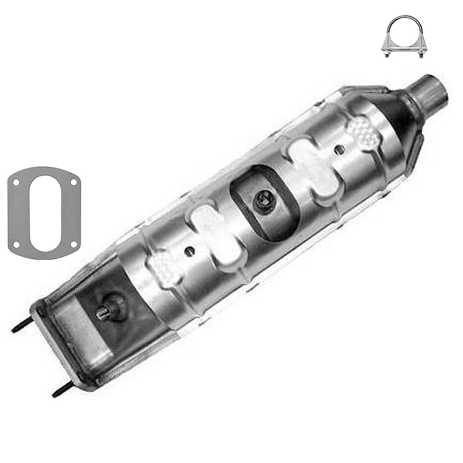Dorman Catalytic Converter P/N:30800 Fits select: 1987-1997 FORD F350, 1987-1997 FORD F250