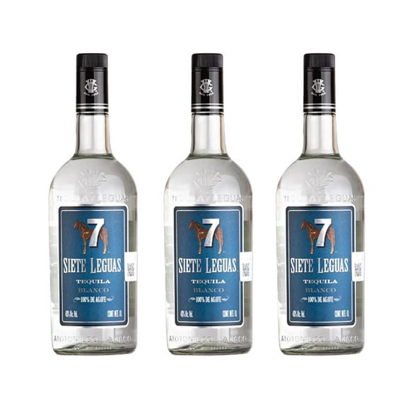 Tequila 7 Leguas Blanco 1 L 3x2 7 Leguas