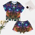 thumbnail image 4 of Tool Band Undertow Music Summer Home Suit For Womens Short-Sleeved Pajama Set 2pcs Loungewear Soft Sleepwear T-Shirts Tee Shirt Top And Short Sleeping Pants, 4 of 8