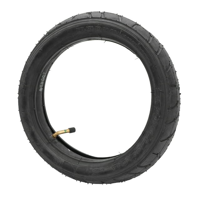 Bike Tire with Inner Tube, Dustproof Better Stretch Shock Absorption Impact Resistance Kids Bike Tire Replacement for Baby
