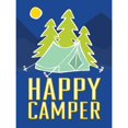 thumbnail image 3 of Marrott, Stephanie 15x18 Black Modern Framed Museum Art Print Titled - Happy Camper I, 3 of 5