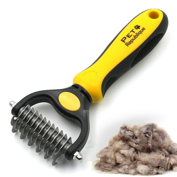 Pet Republique Cat & Dog Dematting Tool – Dual-Side Dematter 6 11 Teeth