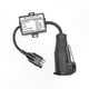 thumbnail image 1 of 4-Pin Flat to 13-Pin Round Trailer Light Adapter for US Vehicles to EU Trailers, 1 of 5
