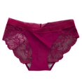 thumbnail image 2 of 3 Pack Women's Invisible Seamless Bikini Underwear Half Back Coverage Panties, 2 of 6