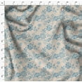 thumbnail image 4 of Soimoi Florals Print,Cotton Cambric, Quilting Fabric Sold by The Yard 42 Inch Wide, Medium Weight Cotton Fabric, SewingSupplies, Beige, 4 of 6