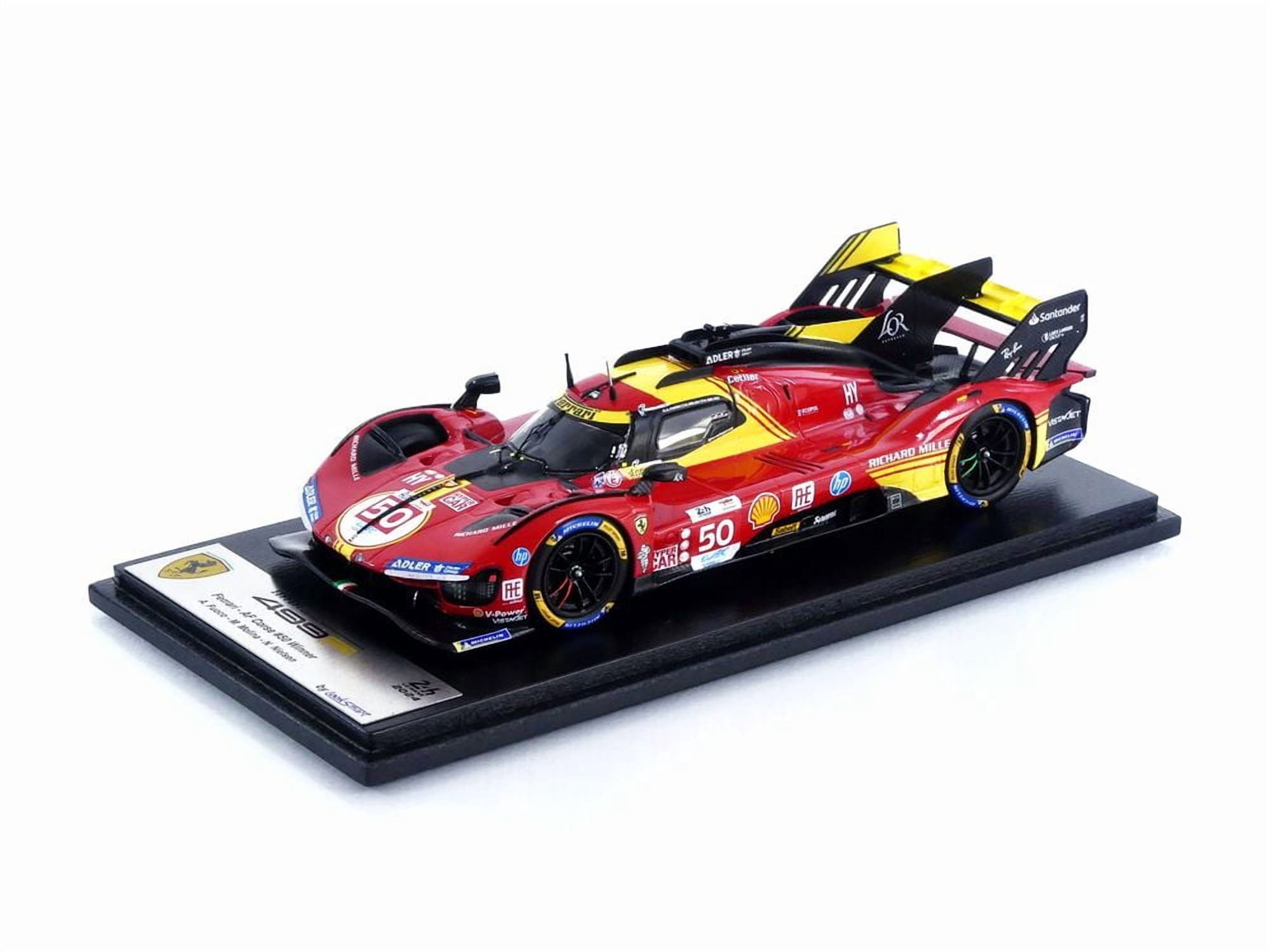 LOOKSMART 1/43 - FERRARI 499P Hypercar - Winner Le Mans 2023