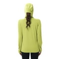 thumbnail image 6 of Fonma Hooded Women's Athletic Full Zip Lightweight Workout Jacket with Pockets Yellow S, 6 of 9
