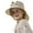 Beige, variant on Kids Sun Hat With Neck UPF 50+ Wide Brim Outdoor Summer Cap Adjustable Tie For Boys Girls Age 3-10 Pink